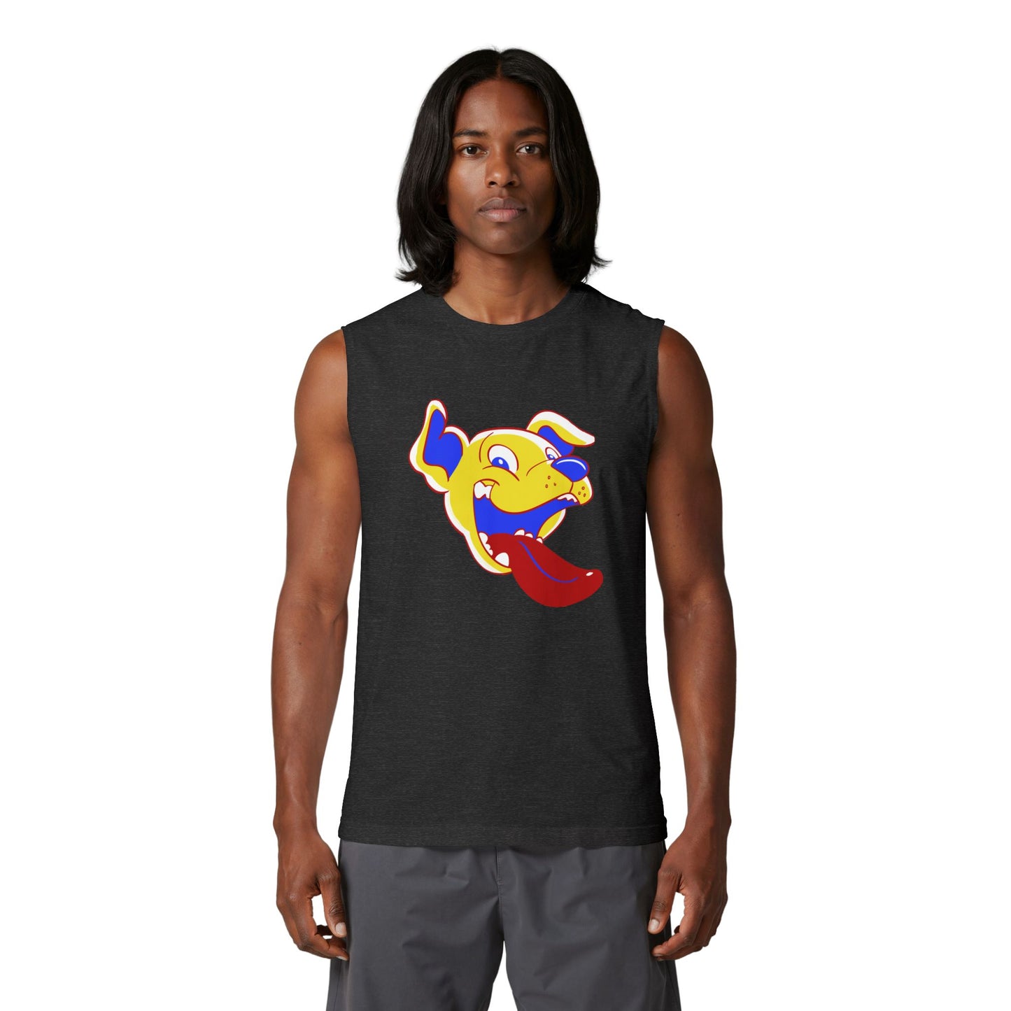 Pittie Power Unisex Jersey Muscle Tank