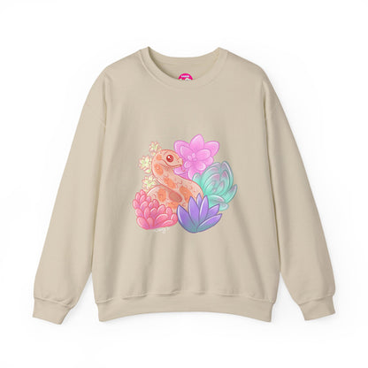 Soft Hognose Snake Sweatshirt - Unisex Heavy Blend™ Crewneck Sweatshirt - Reptile and Succulent Lover Gift