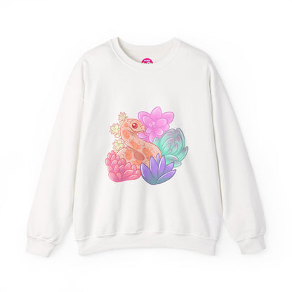Soft Hognose Snake Sweatshirt - Unisex Heavy Blend™ Crewneck Sweatshirt - Reptile and Succulent Lover Gift
