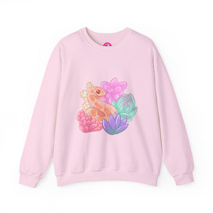 Soft Hognose Snake Sweatshirt - Unisex Heavy Blend™ Crewneck Sweatshirt - Reptile and Succulent Lover Gift