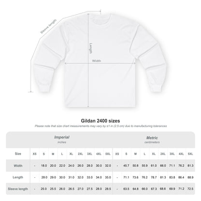 AI Is So Dumb - Unisex Ultra Cotton Long Sleeve Tee - Sassy Saber Tooth Tiger