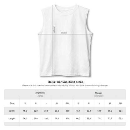 Pittie Power Unisex Jersey Muscle Tank