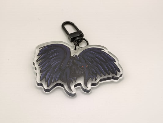 Mothman Keychain
