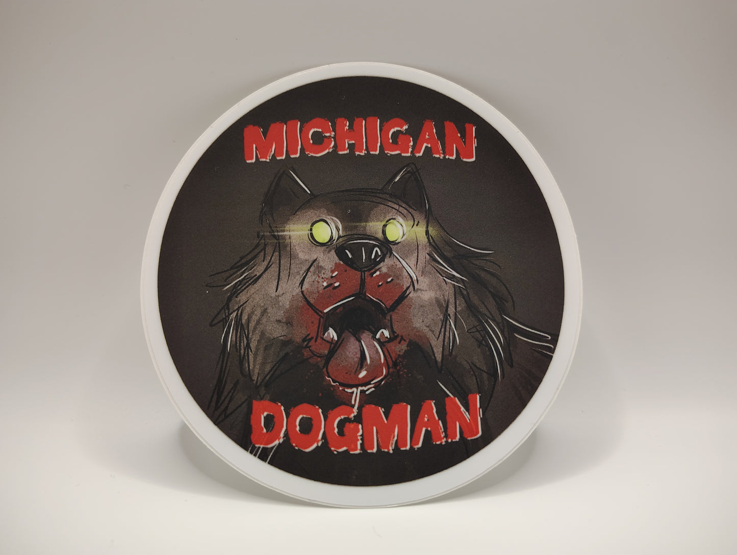 Michigan Dogman Sticker