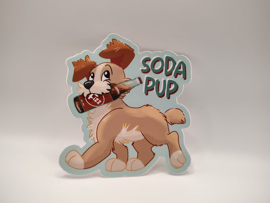 Soda Pup Sticker